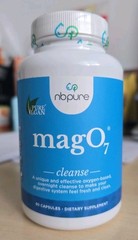 nbpure MagO7 – Natural Colon Cleanse & Detox – 90 caps Exp 02/2027+
