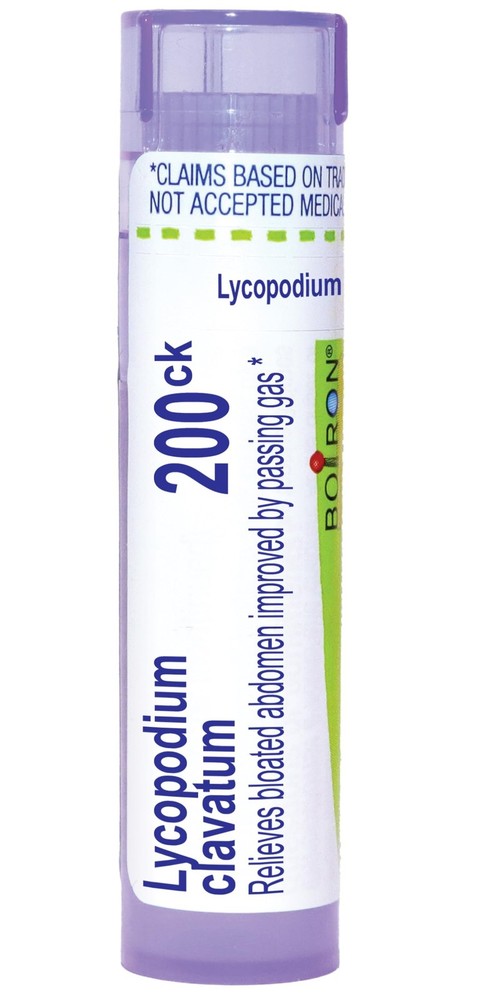 Boiron Lycopodium Clavatum 200C Homeopathic 80 Count (Pack of 1), Purple