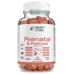 Health Dose Prenatal/Postnatal Complex Supplement. Vitamin B6, B12, C, Zinc. 90C