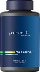 ProHealth Pro C Complex, vitamin C, bioflavonoids, acerola, 120 tabs