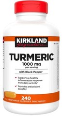 Kirkland Signature Turmeric 1000 mg., 240 Capsules