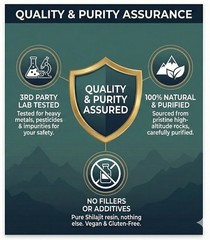 Himalayan Shilajit Resin – All Natural Purified Shilajit Resin 30g w Spoon