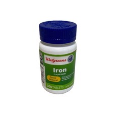 Walgreens Iron 27 mg Tablets 100ct