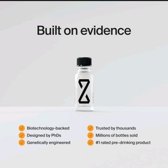 ZBiotics Pre-Alcohol Probiotic Drink, 12 Pack