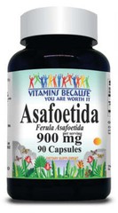 Asafoetida 900mg 90 caps Ferula Asafoetida