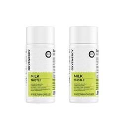 2 BOTTLES—Milk Thistle Liver Detox Supplement – 300mg Silymarin – OXYENERGY+-*