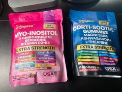 Zoyava Gummies Lot Myo-Inositol Corti-Soothe Extra Strength Ashwagandha Vitamin