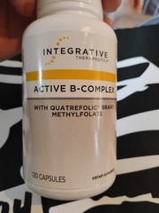 Integrative Therapeutics Active B-Complex – Cellular Jumbo Size 120 Count New