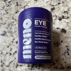 O Positiv Health Meno Eye Health Capsules Women 40+ Vegan 30 Count