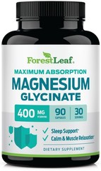Solaray Magnesium Glycinate 400 Milligram | May Support Bone and Cardiovascular