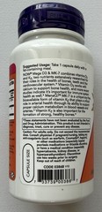 NOW Supplements, Mega D-3 & MK-7 5000 IU / 180 mcg Vitamins K2 & D3 120 Capsules
