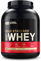 Optimum Nutrition Gold Standard 100% Whey Protein Powder, 5LB, Vanilla