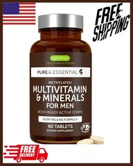 Igennus Methylated Multivitamin for Men with 22 Actives, 60 Tablets | Lycopene