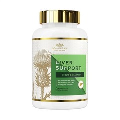 New Liver Cleanse Detox & Repair Milk Thistle Supplement with Silymarin