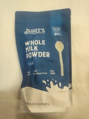 Judee’S Pure Whole Milk Powder – Non-Gmo, Rbst Hormone-Free, Gluten-Free an