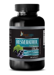 resveratrol supplement – PURE RESVERATROL 1200mg – 1 Bottle – Energy vitamin