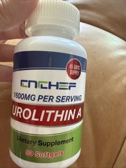 CNCHEF Urolithin A – 1600mg of Urolithin 90 softgels 45-day supply NEW/SEALED