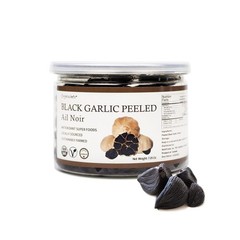 Canada Peeled Fermented Black Garlic 90 Days Multiple Cloves 7.05 Ounce Pack