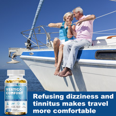 Vertigo Comfort Capsules 1750mg – Dizziness Relief Supplements, Body Balance