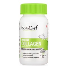 Marine Collagen Capsules Type 1 & 3 Wild Caught Fish For Hair, Skin Unflavored
