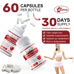 ▶ Apple Cider Vinegar Capsules – 3000mg with The Mother ACV Vegan Keto Pills