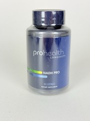 ProHealth NADH Pro 25 mg, 60 Fast Acting Lozenges, Energy Memory Focus Support