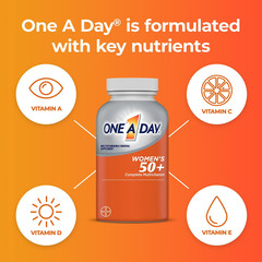 One A Day Women’s 50+ Healthy Advantage Multivitamin, 300 Tablets. Made USA