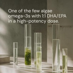 Blueprint Bryan Johnson Omega3 Vegan Algae Omega 3 Supplement with EPA/DHA …