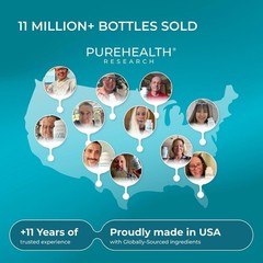 PUREHEALTH RESEARCH Kidney Health Formula: Kidney Cleanse Detox & Repair 05/27