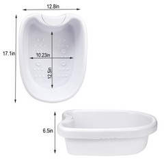 Ionic Detox Foot Bath Tub Basin for All Detox Machines with 100 Liners – Beau…