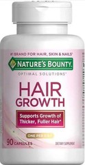 Nature’s Bounty Hair Development Supplement 90 Capsules for Strong Healthy Hair