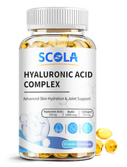 Hyaluronic Acid Capsules 10000mg Support Joint Health Reduce Wrinkles Anti Aging