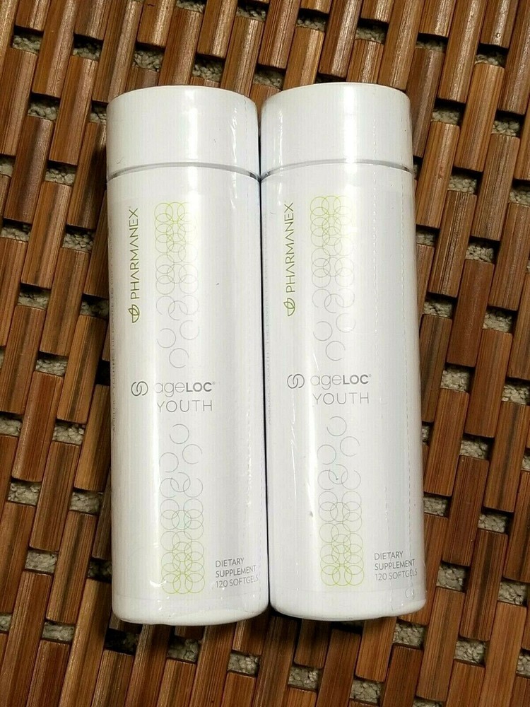 2 PACK Nu Skin NuSkin Pharmnex ageLoc Youth – NEW STOCK – 09/2026