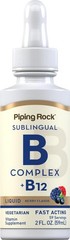 Delicious Berry Vitamin B Complex Liquid Drops | Sublingual 2oz | High Potency