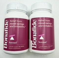 Serenol by Bonafide – 60 Tabs – New & Sealed – Free Shipping – Exp: 5/14/2026