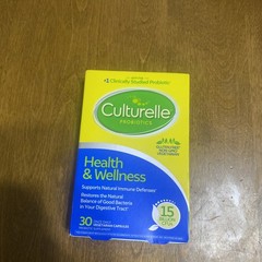 1 Boxes Culturelle Health & Wellness Probiotics 30 Capsules in each Exp 9/2026