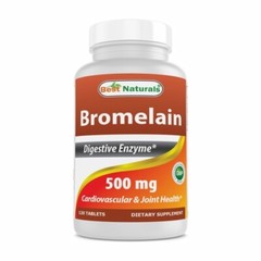 Bromelain 500 mg 120 Tabs By Best Naturals