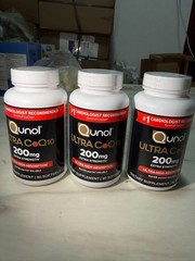 Qunol CoQ10 200mg Softgels – Ultra High Absorption Coenzyme Supplements3 bottles