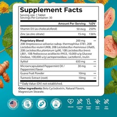 PUREHEALTH RESEARCH Oral Health Support Dental Probiotics Supplement for Fr…