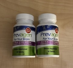 (2)Prevagen Extra Strength 20mg – 60 Total Mixed Berry Chewables: 2x30ea Sealed
