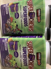 FORCE FACTOR Kids Superfood Super Chews, (1 Bottle) Immune Support EXP 6/26
