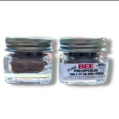 BEE PROPOLIS 0.5oz (2 Jars= Total 1oz) CONVENIENCE Size 100% PURE RAW PROPOLIS