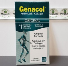 Genacol AminoLock Collagen Original 180 Capsules – Dietary Supplement