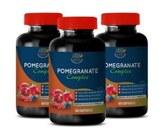 pomegranate supplement – POMEGRANATE COMPLEX – lower blood pressure 3B