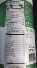 Manitoba Harvest Yeah Organic Max Fiber Protein Powder, Unsweetened, 2 PACK