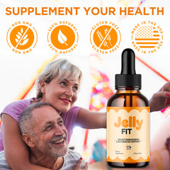 (3 Pack) Jelly Fit Advanced Formula Drops for Fitness & Energy 90 Servings