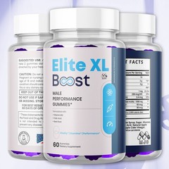(2 Pack) Elite XL Boost Male Gummys Advanced Elite XLBoost Formula 120 Gummies