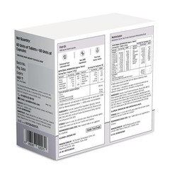 HK Vitals Fish Oil and Multivitamin (60 Tablets Each) Combo Pack | 1000mg Omega