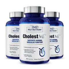 3 Pack CholestMD Normal Vascular Function Promotes Cholesterol – 60 Capsules