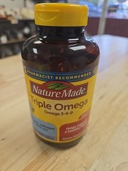 Nature Made Triple Omega 3 6 9 Supplements, 150 Count (Pack of 1) EXP 3/2028
